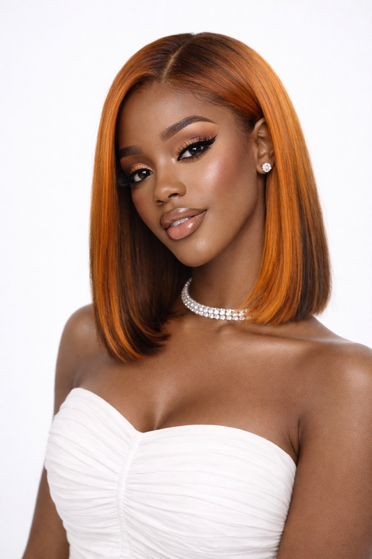 Copper Blend Glueless Bob – Full Frontal (4/350)